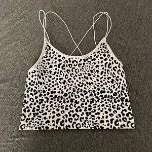 New without tags. Never Worn. Cropped tank top